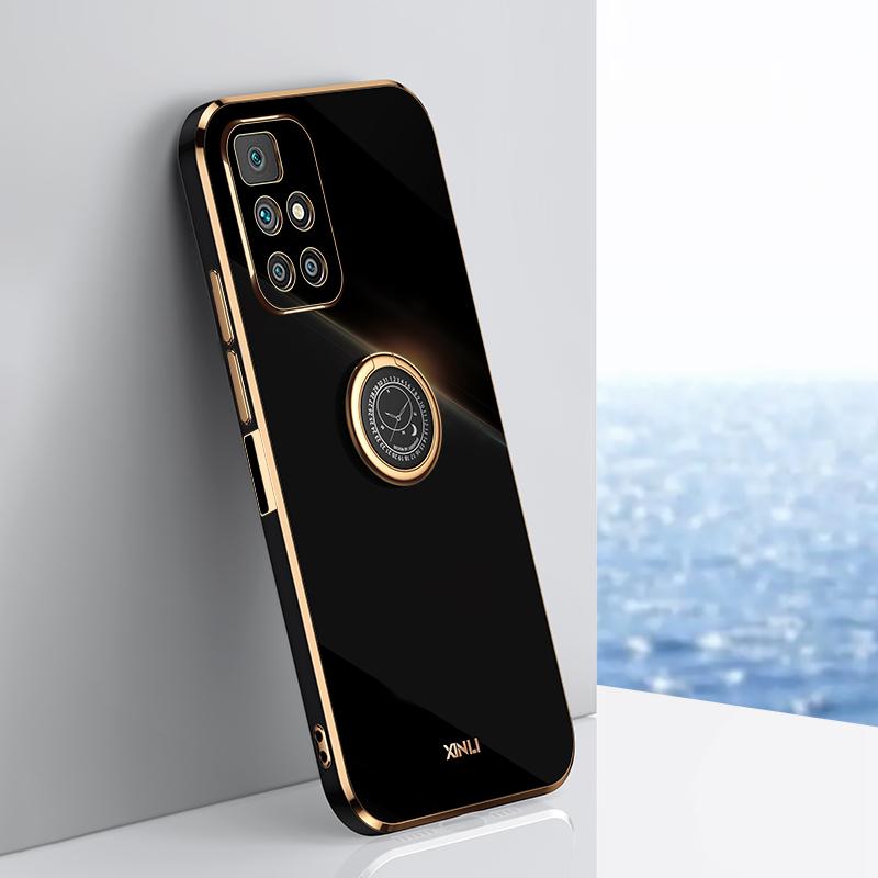 XINLI For Xiaomi Redmi 10 4G (2021)/Redmi 10 2022 4G/Redmi 10 Prime/Redmi Note 11 4G (MediaTek) Ring Holder Kickstand TPU Phone Case Cover Black
XINLI For Xiaomi Redmi 10 4G (2021)/Redmi 10 2022 4G/Redmi 10 Prime/Redmi Note 11 4G (MediaTek) Ring Holder Kickstand TPU Phone Case Cover Black