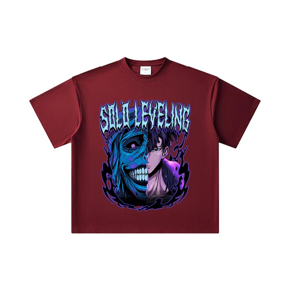 260 GSM Double Yarn 32 Count 100% Cotton Solo Leveling V20 Print Unisex Heavy Cotton T Shirt 2XL
260 GSM Double Yarn 32 Count 100% Cotton Solo Leveling V20 Print Unisex Heavy Cotton T Shirt 2XL