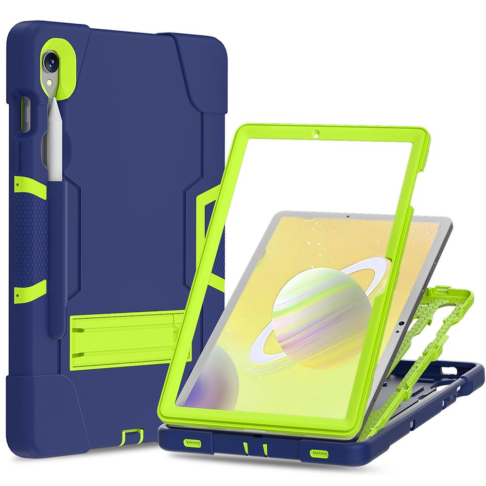 Silicone+PC Tablet Case for Samsung Galaxy Tab S10 FE/S9 FE/S9 SM-X710 SM-X510 Robot Style Dual Color Kickstand Cover Red/Black
Silicone+PC Tablet Case for Samsung Galaxy Tab S10 FE/S9 FE/S9 SM-X710 SM-X510 Robot Style Dual Color Kickstand Cover Red/Black