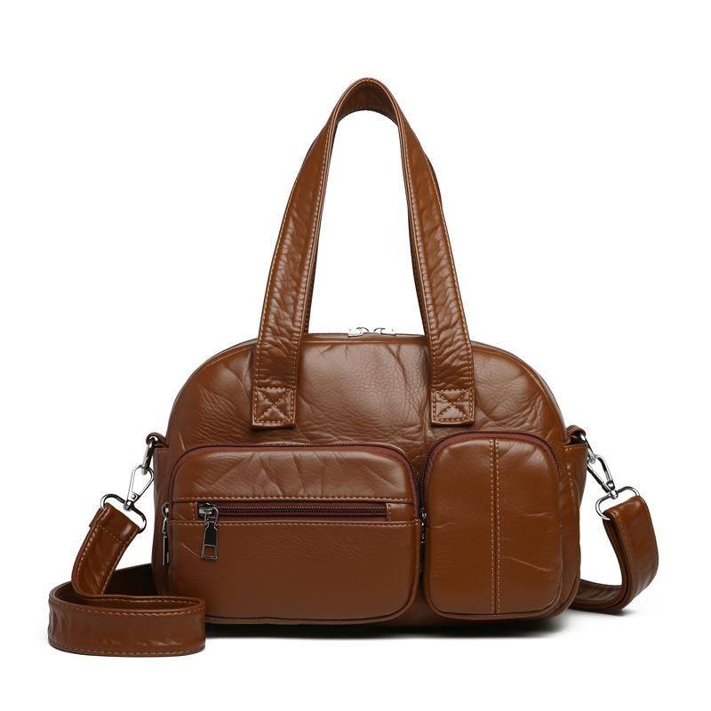 Casual Women handbags Multi-pocket female shoulder bag Soft PU leather Crocodile crossbody bags for woman travel totes bolsas коричневий
Casual Women handbags Multi-pocket female shoulder bag Soft PU leather Crocodile crossbody bags for woman travel totes bolsas коричневий