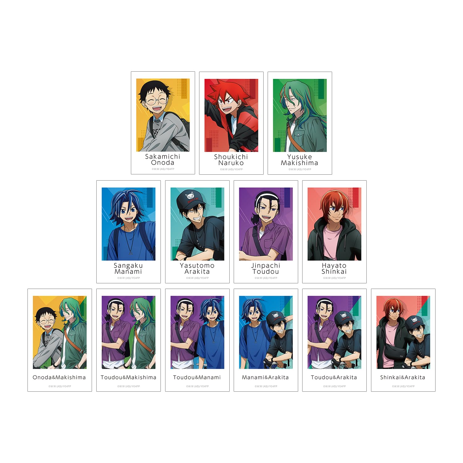 Yowamushi Pedal GLORY LINE Оригинальные карточки с иллюстрациями для прогулок, коробка из 13 штук, версия
Yowamushi Pedal GLORY LINE Оригинальные карточки с иллюстрациями для прогулок, коробка из 13 штук, версия