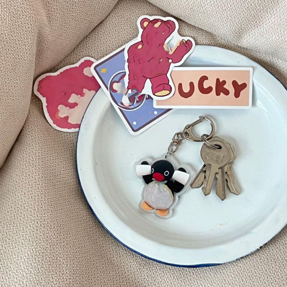 Key Ring Fashion Cartoon Anime Key Chain Bag Pendant Micro Landscape Decoration Penguin Key Chain
Key Ring Fashion Cartoon Anime Key Chain Bag Pendant Micro Landscape Decoration Penguin Key Chain