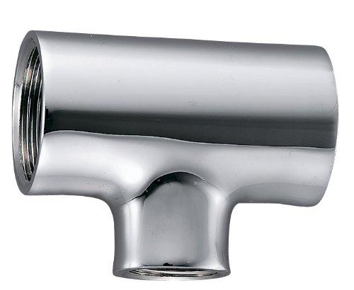 SANEI T77B-1-25X25X13 Reducing Diameter Tees, Chrome, Thread Diameter Rc1 x Rc1 x Rc1/2
SANEI T77B-1-25X25X13 Reducing Diameter Tees, Chrome, Thread Diameter Rc1 x Rc1 x Rc1/2
