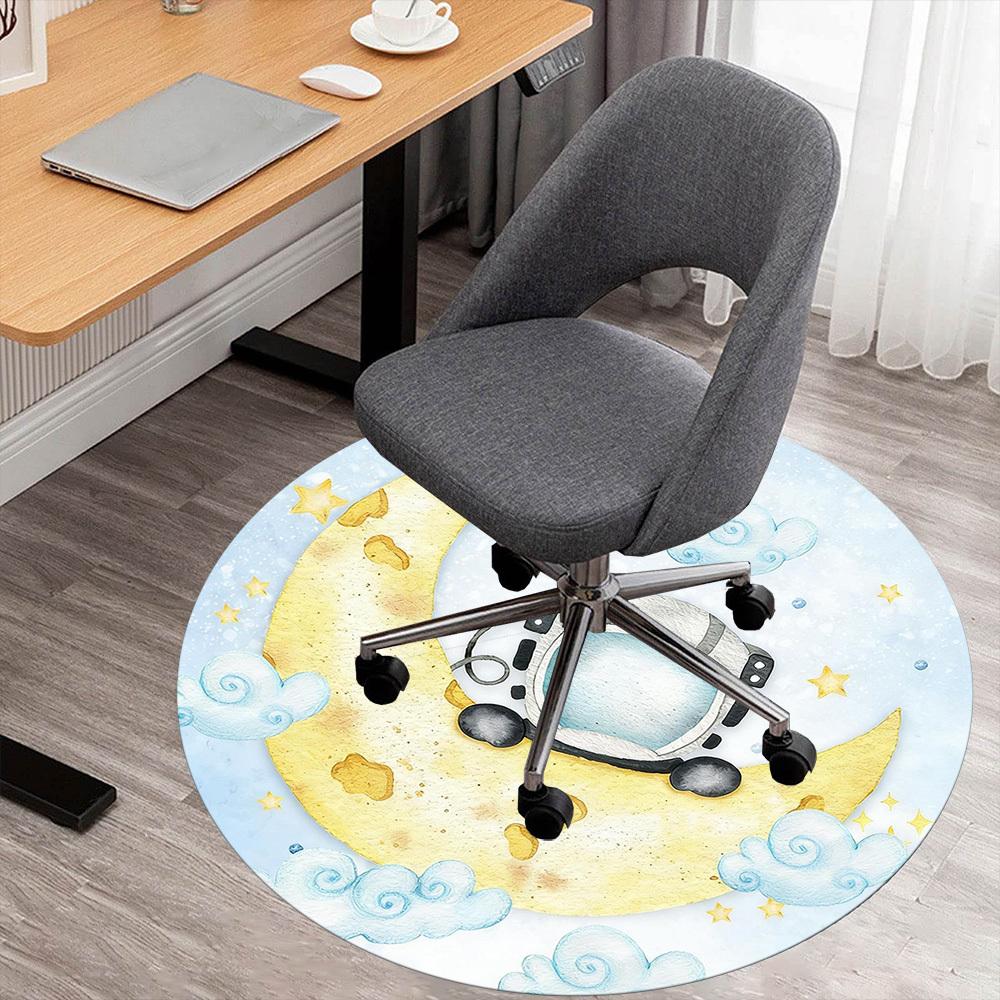 1pc Moon Astronaut Round Chair mat office Area Rug - Non-Slip, Floor Mat for Office, Bedroom, and Indoor Decor p127278 80cm by 80cm
1pc Moon Astronaut Round Chair mat office Area Rug - Non-Slip, Floor Mat for Office, Bedroom, and Indoor Decor p127278 80cm by 80cm