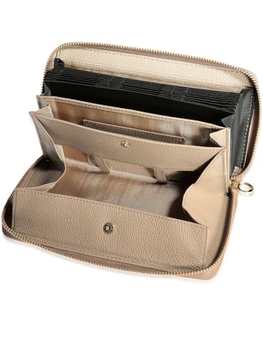 BLUE SINCERE Women s Genuine Leather Long Wallet, 30 Card Slots, Accordion-Style, Large Capacity, RFID and Skimming Protection, Shrink Leather / Capty
BLUE SINCERE Women s Genuine Leather Long Wallet, 30 Card Slots, Accordion-Style, Large Capacity, RFID and Skimming Protection, Shrink Leather / Capty