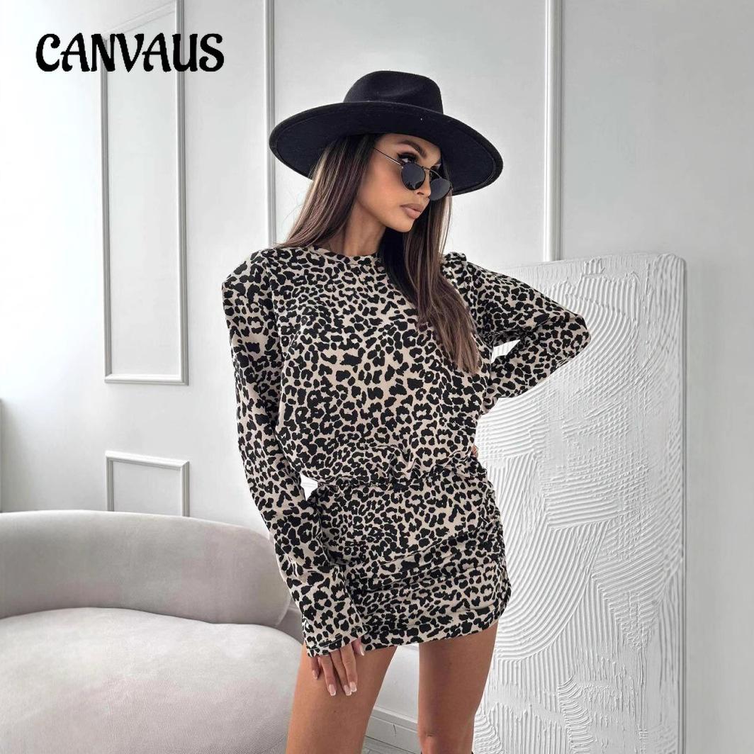 Plus Size Women s New Fashion Sexy Round Neck Long Sleeve Bag Hip Skirt Leopard Print Dress XXL
Plus Size Women s New Fashion Sexy Round Neck Long Sleeve Bag Hip Skirt Leopard Print Dress XXL