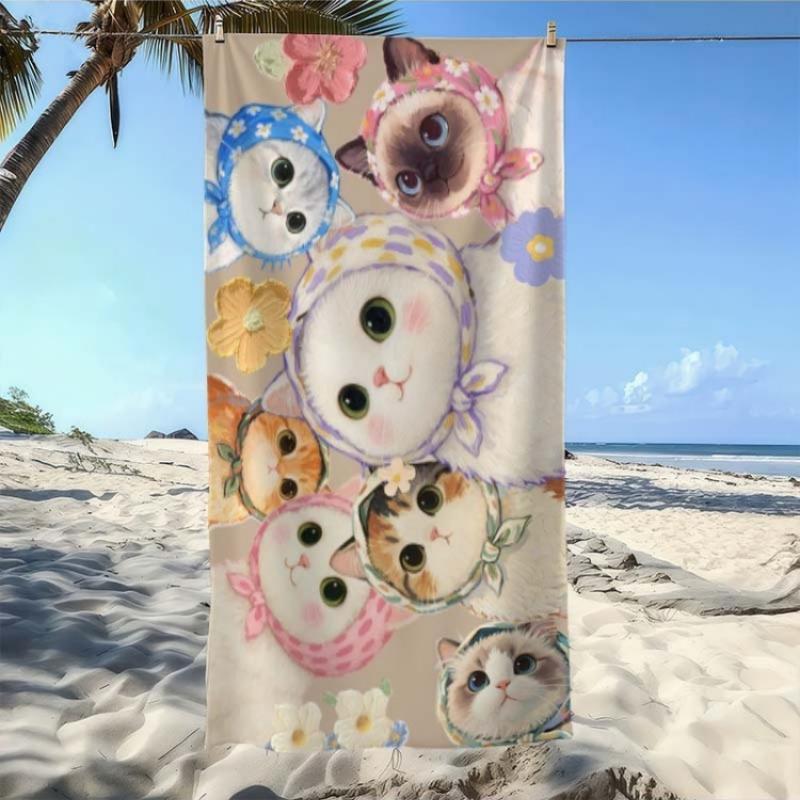 Cat Scarf Illustration Beach Towel | Polyester Blend, Quick-Dry, Super Absorbent, Thick and Soft, Ideal for Beach, Perfect Gift W30*H60(CM)
Cat Scarf Illustration Beach Towel | Polyester Blend, Quick-Dry, Super Absorbent, Thick and Soft, Ideal for Beach, Perfect Gift W30*H60(CM)