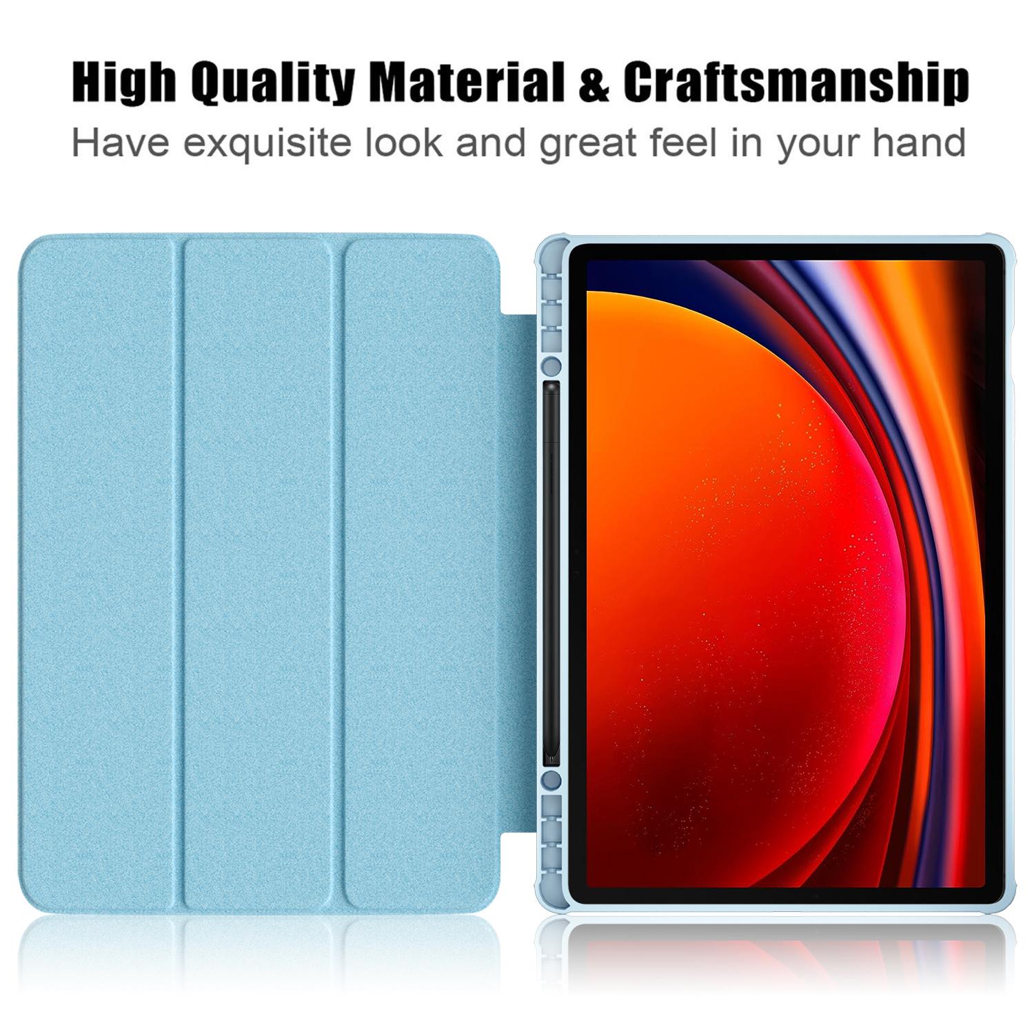 For Samsung Galaxy Tab S10+ Wi-Fi SM-X820 SM-X826B/Tab S9+ (SM-X810/SM-X816B/SM-X818U) Tablet Case TPU+Acrylic+PU Leather Cover with Tri-Fold Stand C
For Samsung Galaxy Tab S10+ Wi-Fi SM-X820 SM-X826B/Tab S9+ (SM-X810/SM-X816B/SM-X818U) Tablet Case TPU+Acrylic+PU Leather Cover with Tri-Fold Stand C
