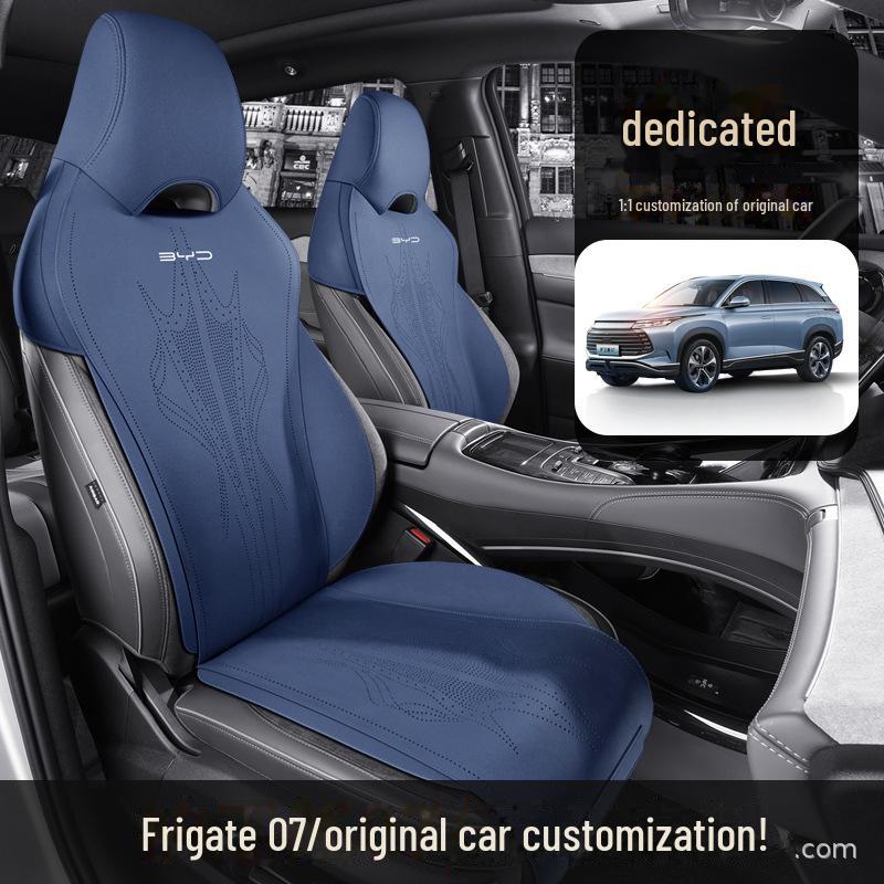 BYD Frigate 07 Suede Car Seat Cushion with Ventilation, Universal Fit for All Seasons. Custom Fit
BYD Frigate 07 Suede Car Seat Cushion with Ventilation, Universal Fit for All Seasons. Custom Fit