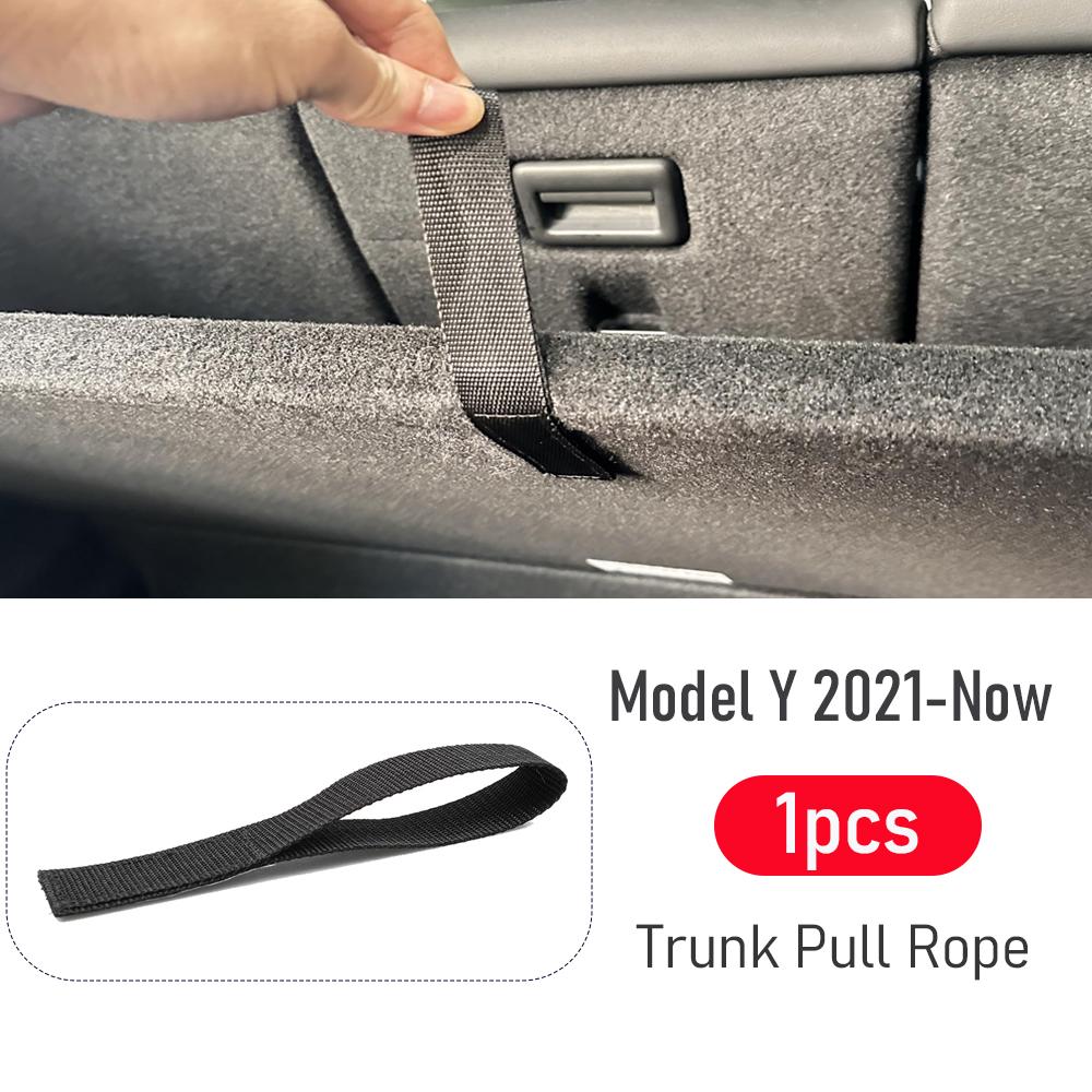 Rear Trunk Rope DrawString For Tesla Model Y 2026-2026 Open Tail Box Cover Handle Pull Strap Car Organizer Accessories Gadgets
Rear Trunk Rope DrawString For Tesla Model Y 2026-2026 Open Tail Box Cover Handle Pull Strap Car Organizer Accessories Gadgets
