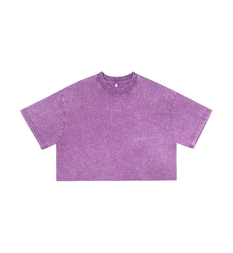 Trendy Oversize Washed Cotton Crop Top for Women - Short Sleeve M фіолетовий
Trendy Oversize Washed Cotton Crop Top for Women - Short Sleeve M фіолетовий