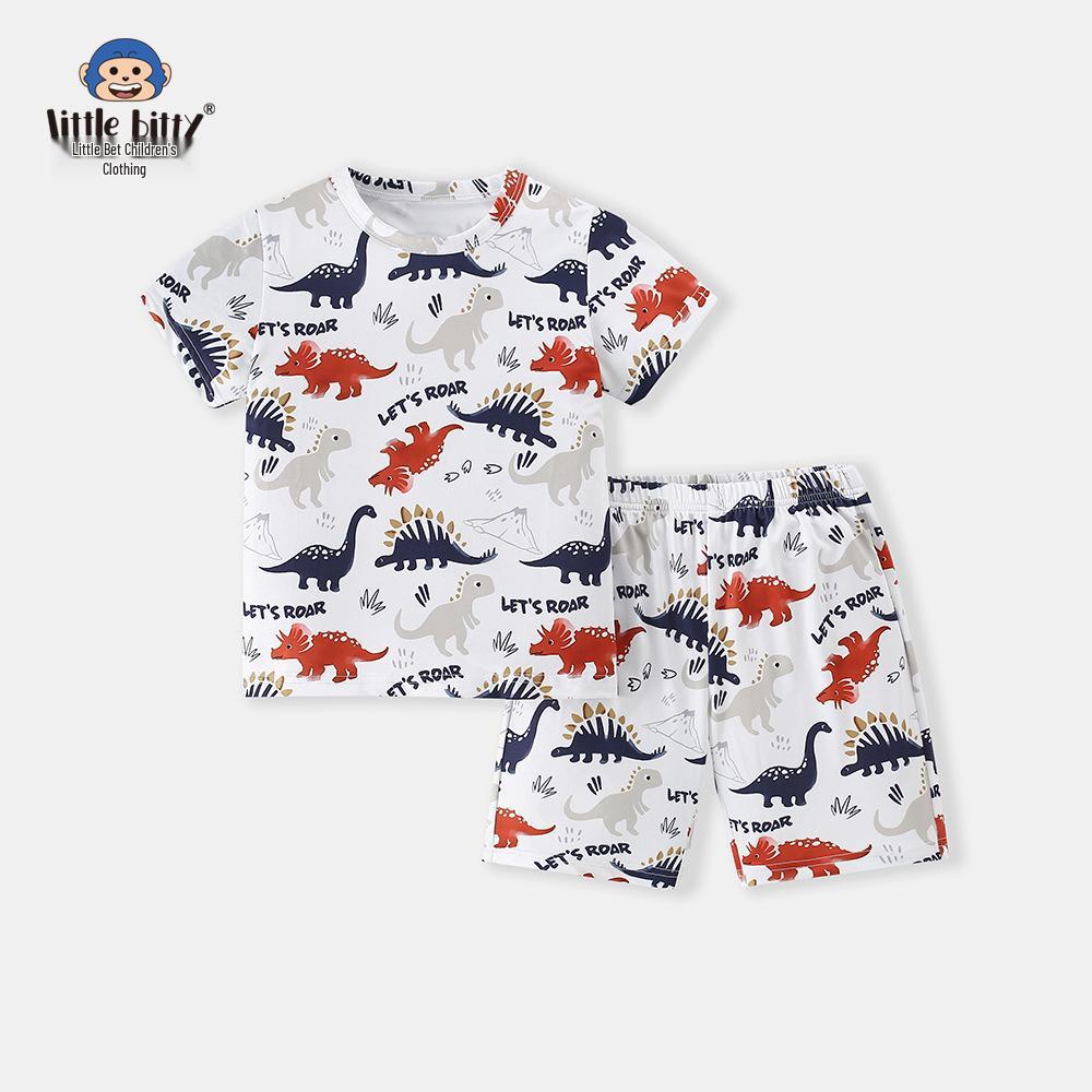 Kids Cartoon Dinosaur Short-Sleeved Shorts Set – Trendy Summer Outfit for Boys 100cm (4Y)
Kids Cartoon Dinosaur Short-Sleeved Shorts Set – Trendy Summer Outfit for Boys 100cm (4Y)