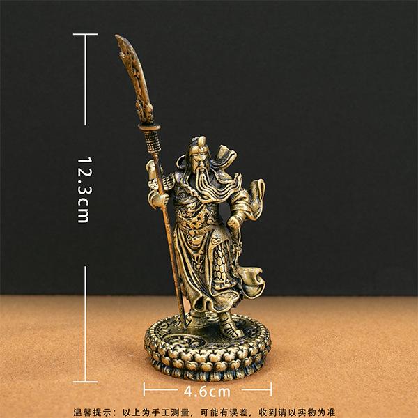 Solid Brass Guan Gong Statue: Home Decor & Tea Pet - God of Wealth Ornament Default
Solid Brass Guan Gong Statue: Home Decor & Tea Pet - God of Wealth Ornament Default