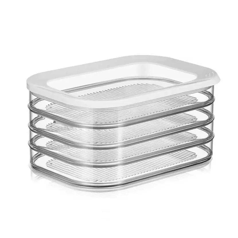 Охлаждаемый контейнер для овощей с крышкой для холодильника Прозрачный контейнер для хранения замороженного мяса Штабелируемый контейнер для хранения продуктов Кухонные аксессуары
Охлаждаемый контейнер для овощей с крышкой для холодильника Прозрачный контейнер для хранения замороженного мяса Штабелируемый контейнер для хранения продуктов Кухонные аксессуары