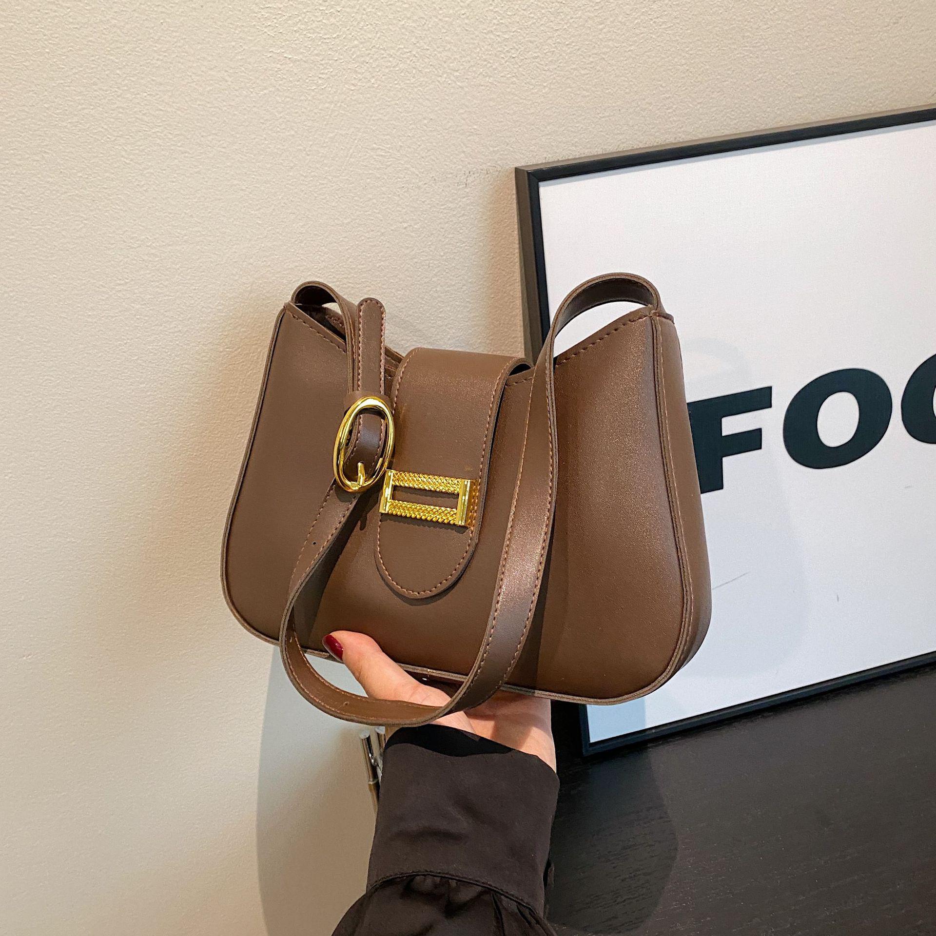 Летняя женская сумка через плечо цвета макарон - Универсальная, нишевая сумка под мышкой большой вместимости кофейный
Летняя женская сумка через плечо цвета макарон - Универсальная, нишевая сумка под мышкой большой вместимости кофейный