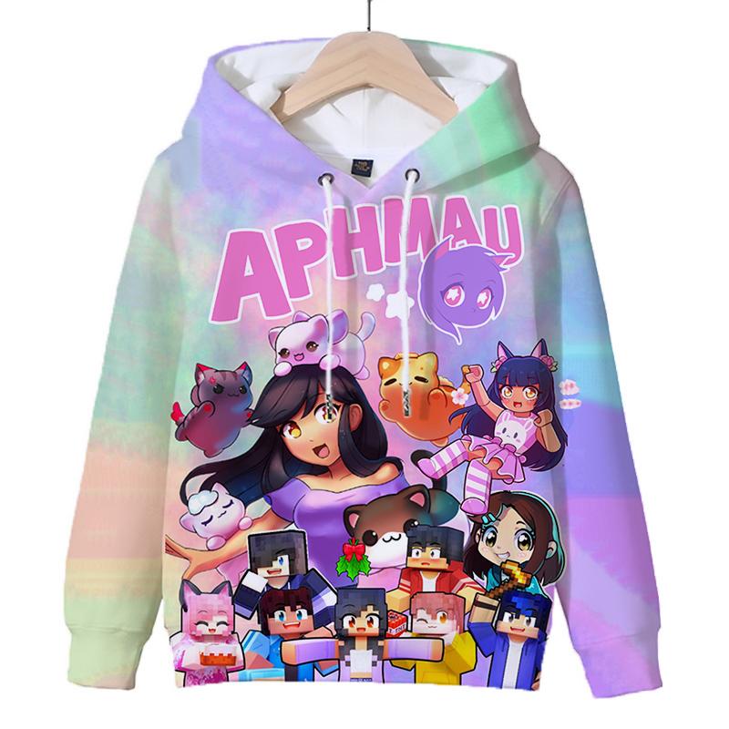 3D Game Aphmau Print Hoodie Kids Hooded Sweatshirts Cartoon Anime Hoodies Spring Fall Children Clothing Harajuku Hooded Pullvers
3D Game Aphmau Print Hoodie Kids Hooded Sweatshirts Cartoon Anime Hoodies Spring Fall Children Clothing Harajuku Hooded Pullvers