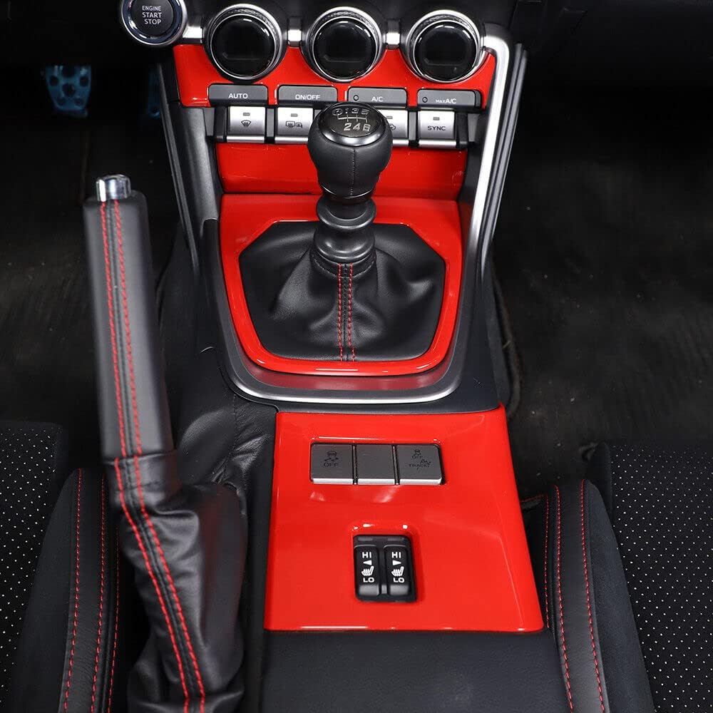 CHEAYAR Central Control Gear Cover Trim kit Fit for Toyota 86 GT86 2022 2023 2024 2025 2026 and for Subaru BRZ 2022 2023 2024 2025 2026, ABS Trim Sports red
CHEAYAR Central Control Gear Cover Trim kit Fit for Toyota 86 GT86 2022 2023 2024 2025 2026 and for Subaru BRZ 2022 2023 2024 2025 2026, ABS Trim Sports red