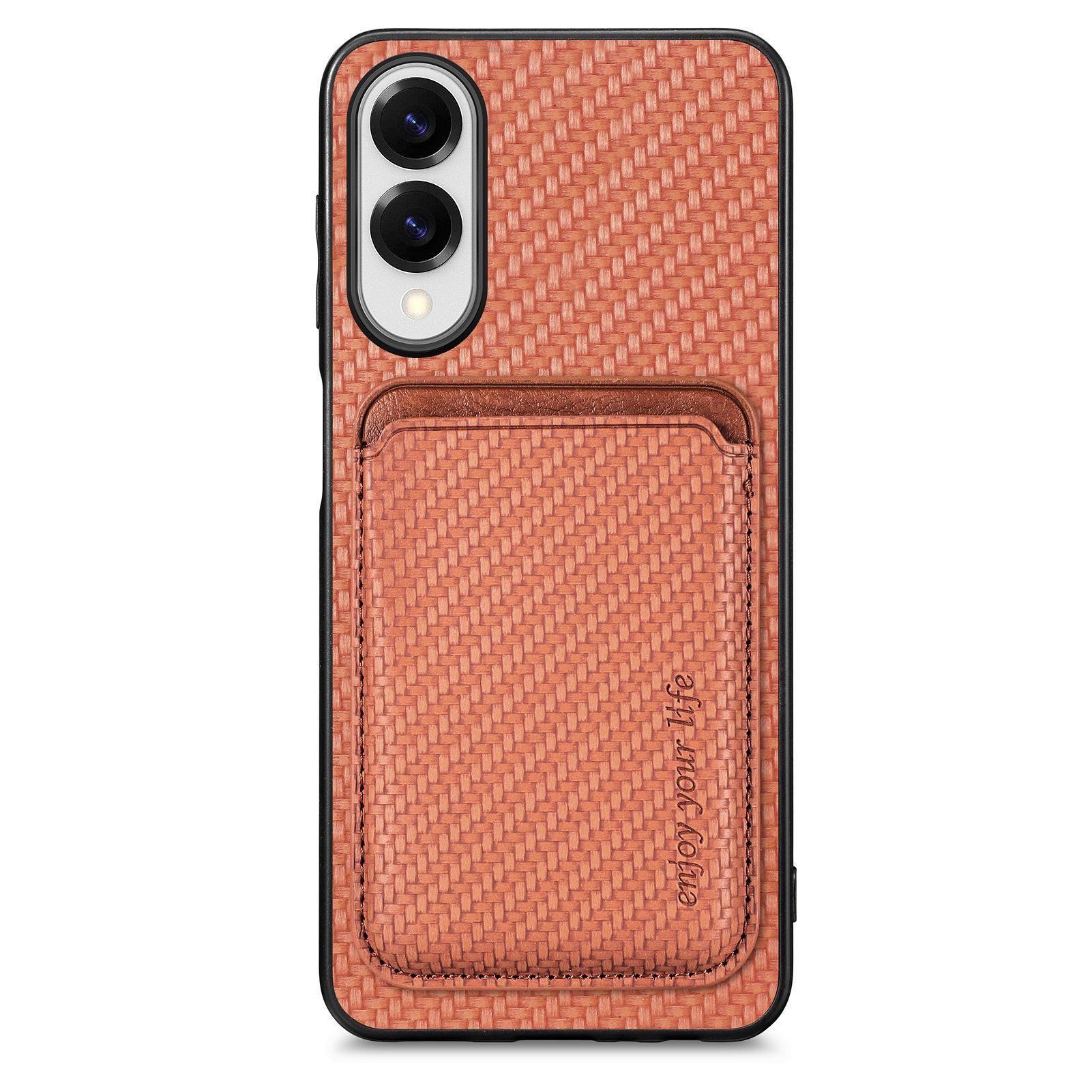 For Samsung Galaxy S25 Edge Case Magnetic Detachable Card Holder Phone Back Cover Brown
For Samsung Galaxy S25 Edge Case Magnetic Detachable Card Holder Phone Back Cover Brown