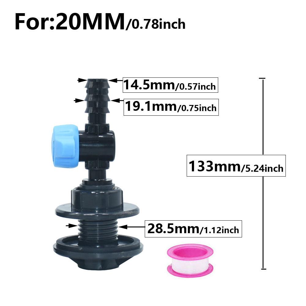 16mm 20mm Water Tank Valve Adapter Fitting IBC Tank Tap Adapter Garden Pe Hose Quick Connectr Faucet
16mm 20mm Water Tank Valve Adapter Fitting IBC Tank Tap Adapter Garden Pe Hose Quick Connectr Faucet