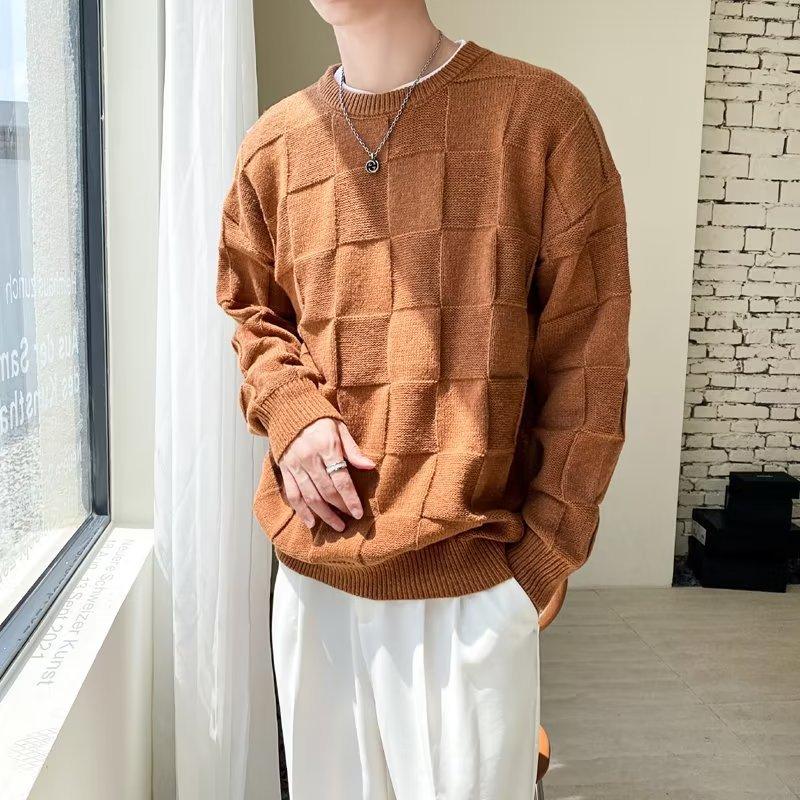 Новый свитер мужской осенне-зимний свободный ленивый стиль топы пары вязаные свитера зимние внутренние многослойные рубашки M
Новый свитер мужской осенне-зимний свободный ленивый стиль топы пары вязаные свитера зимние внутренние многослойные рубашки M