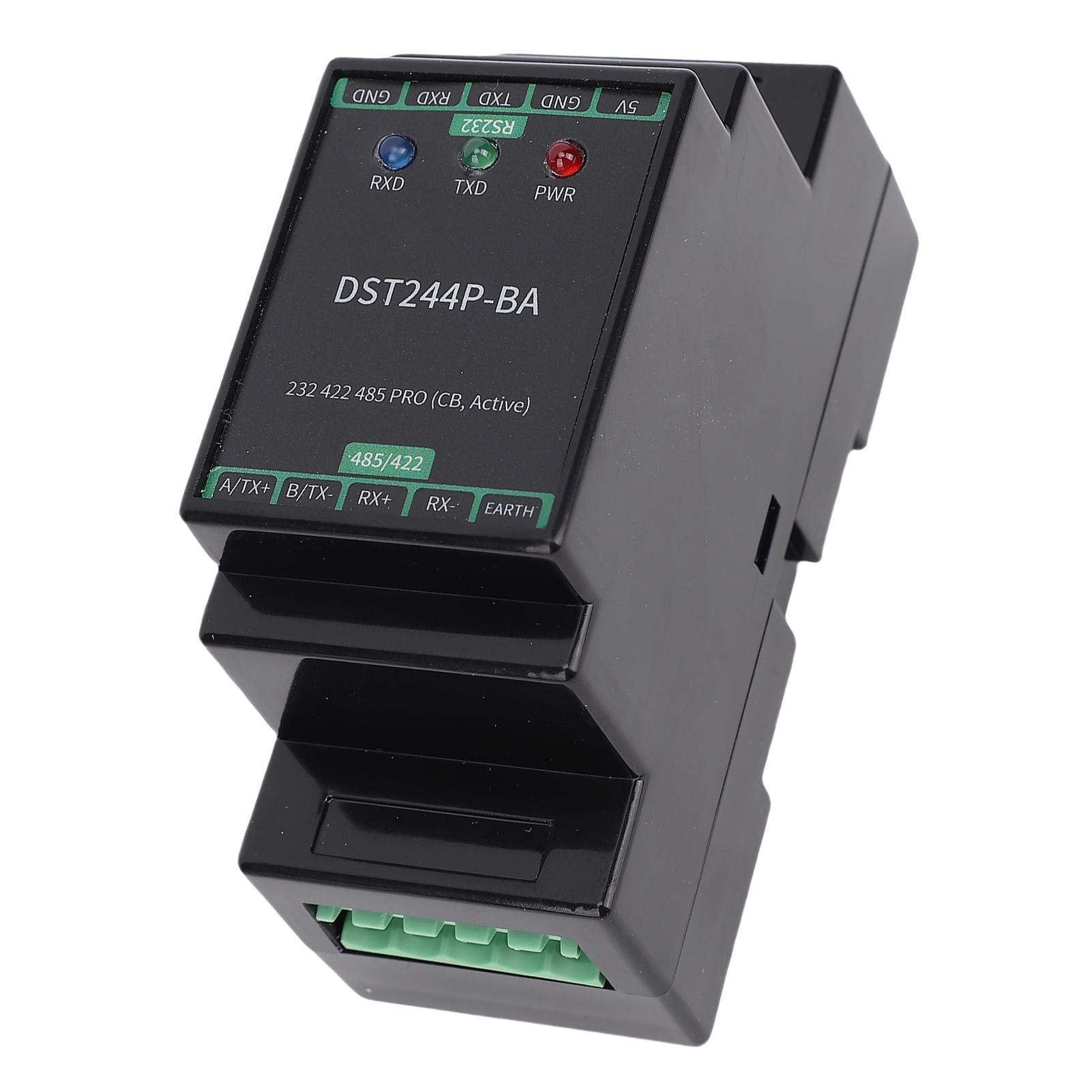 232 to 422 Converter, Industrial Grade Serial Port Module with 3232 3485 Chips, DIN Rail Mount, Automatic Send Receive Switching, for S
232 to 422 Converter, Industrial Grade Serial Port Module with 3232 3485 Chips, DIN Rail Mount, Automatic Send Receive Switching, for S