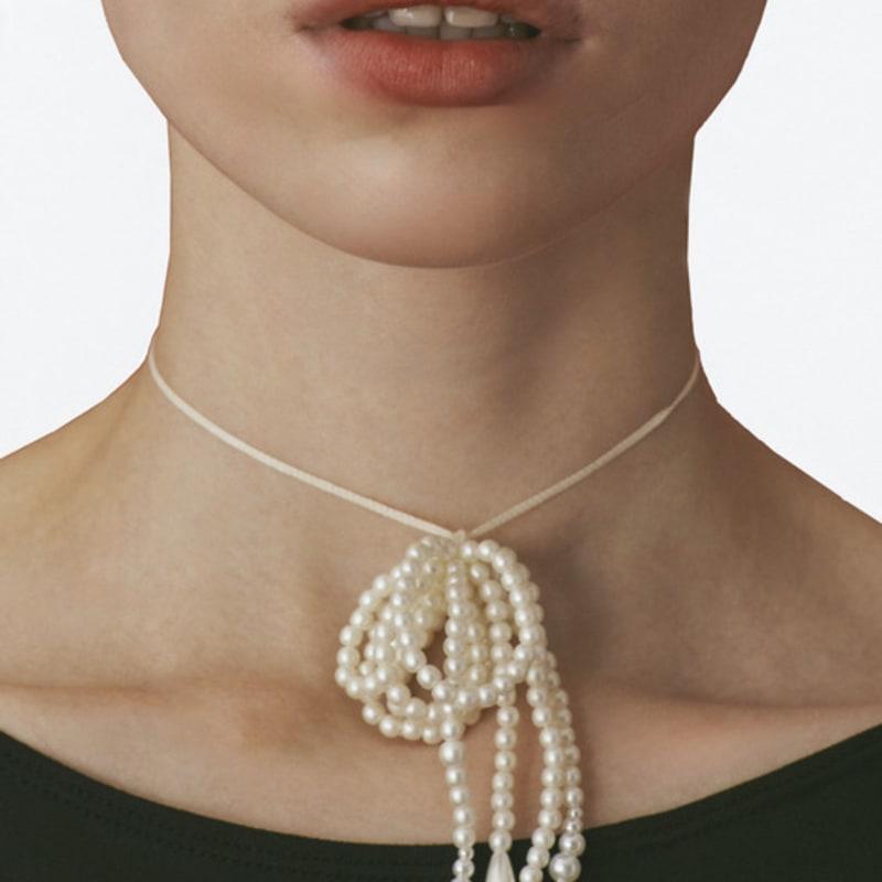 ENAVANT Flower bead motif accessory (3 types) Ivory03
ENAVANT Flower bead motif accessory (3 types) Ivory03