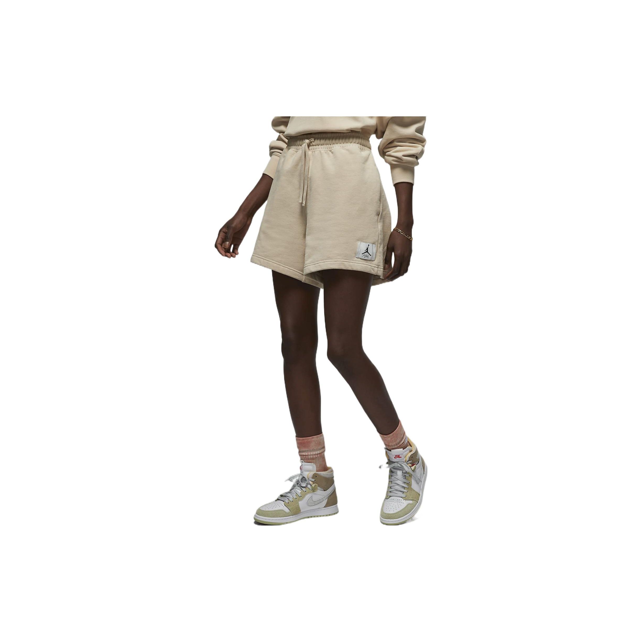 Jordan Essentials Logo Patch Свободные вязаные повседневные шорты прямого кроя Женские брюки Светло-желтые DM3242-126
Jordan Essentials Logo Patch Свободные вязаные повседневные шорты прямого кроя Женские брюки Светло-желтые DM3242-126