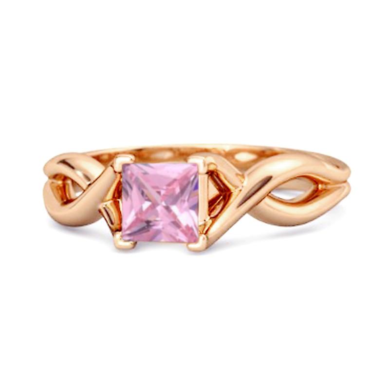 Pink Topaz Twisted Vine Band Ring - Sterling Silver Rose Gold Vermeil 10 рожевий колір золота
Pink Topaz Twisted Vine Band Ring - Sterling Silver Rose Gold Vermeil 10 рожевий колір золота