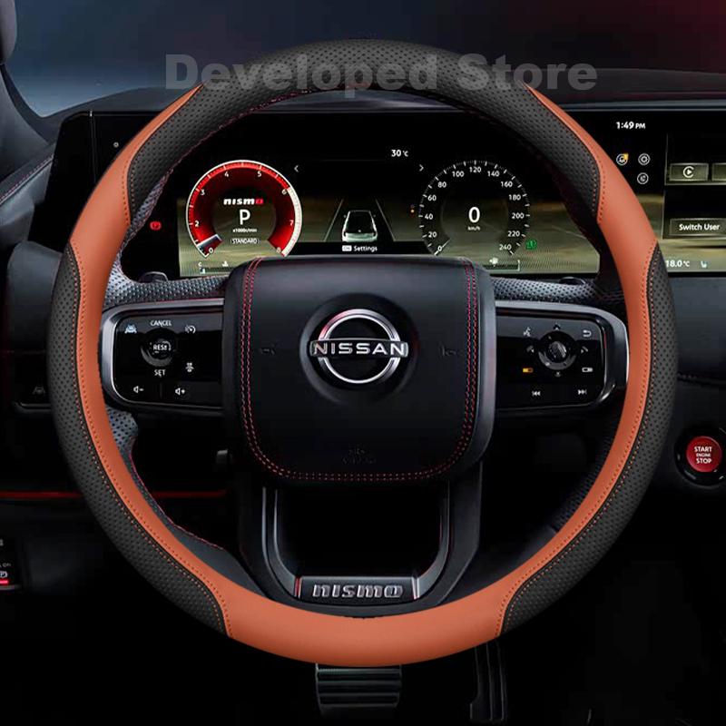 Car Steering Wheel Cover For new Nissan Patrol Y62 Y63 Nismo 2026-2012 Leather Auto Steering Wheel Nissan Patrol Accessories
Car Steering Wheel Cover For new Nissan Patrol Y62 Y63 Nismo 2026-2012 Leather Auto Steering Wheel Nissan Patrol Accessories
