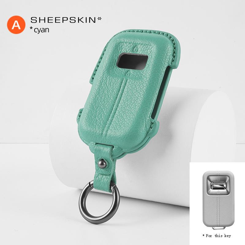For Zeekr 001 9X 2026 goatskin Smart Key Keyless Remote Fob Case Car key protection cover
For Zeekr 001 9X 2026 goatskin Smart Key Keyless Remote Fob Case Car key protection cover