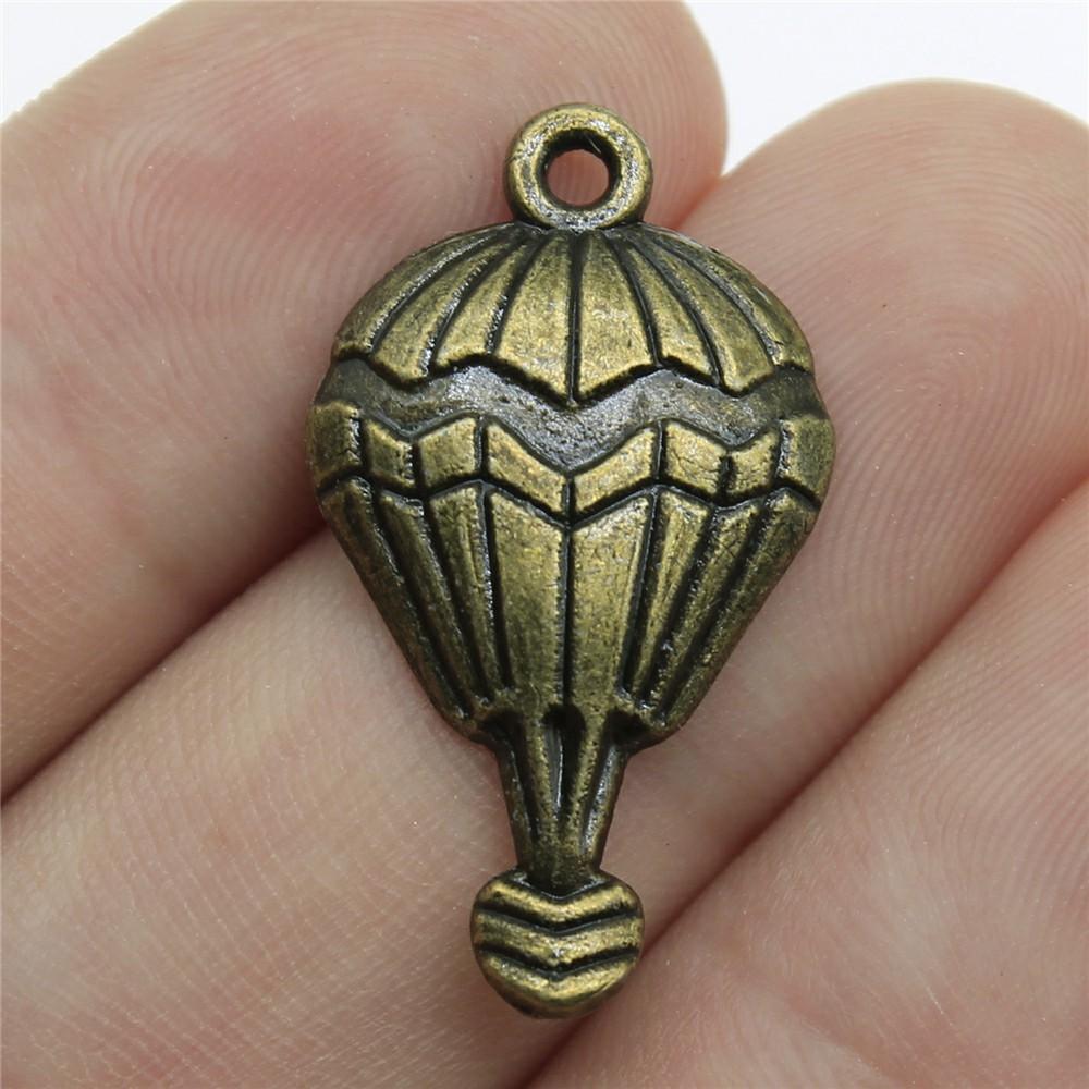 10pcs Hot Air Balloon Charms Tibetan Bronze Silver Color Pendants Jewelry Making DIY Handmade Craft For Jewelry Making
10pcs Hot Air Balloon Charms Tibetan Bronze Silver Color Pendants Jewelry Making DIY Handmade Craft For Jewelry Making