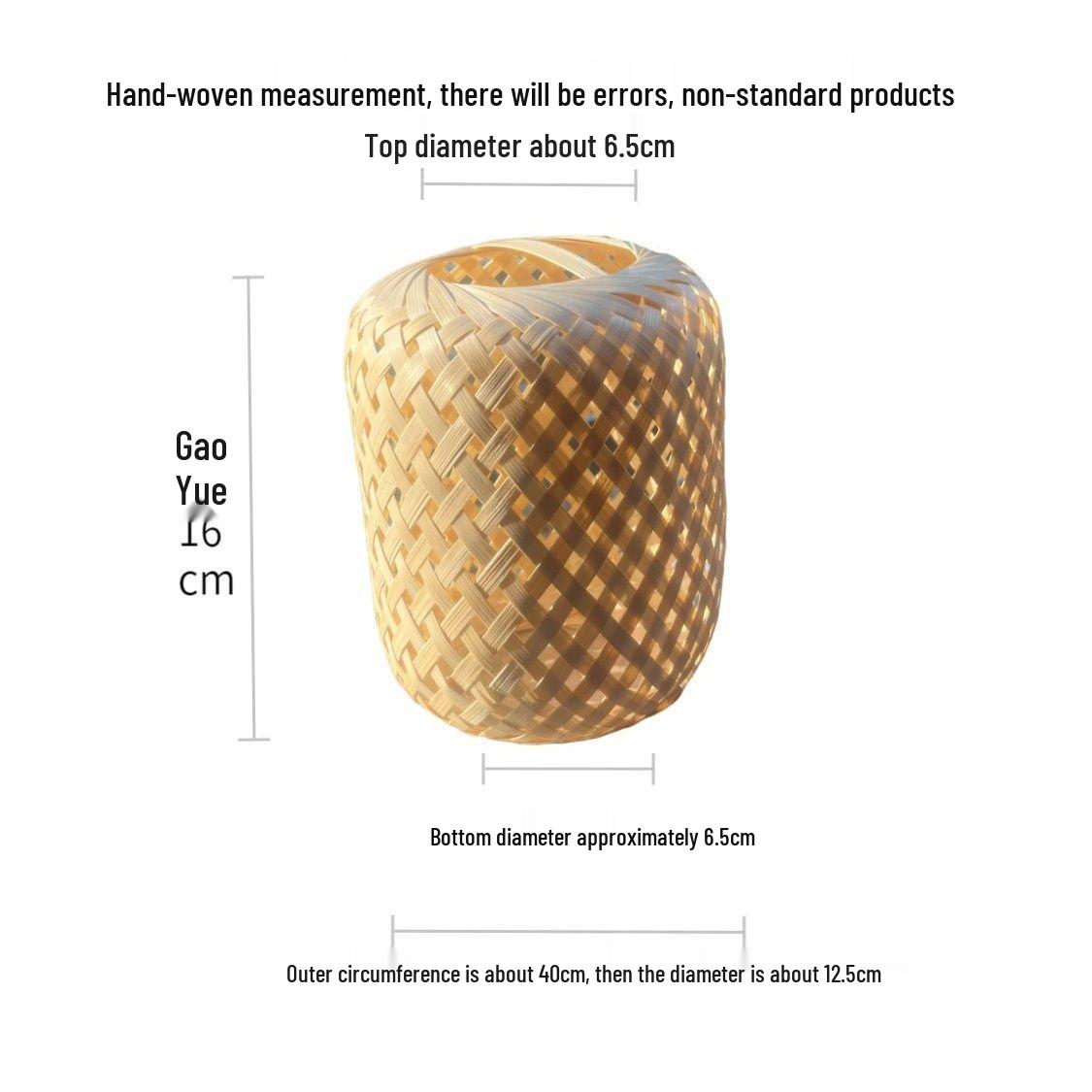 Handwoven Bamboo Lantern - Rustic Pastoral Décor, Portable 12x16 Lantern for DIY Home Decoration & Performance Dance
Handwoven Bamboo Lantern - Rustic Pastoral Décor, Portable 12x16 Lantern for DIY Home Decoration & Performance Dance