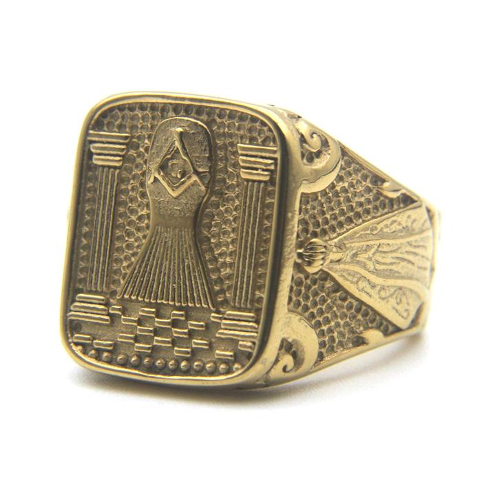 Ancient Greek Temple Ring 316L Stainless Steel God Blessing Ring 13
Ancient Greek Temple Ring 316L Stainless Steel God Blessing Ring 13