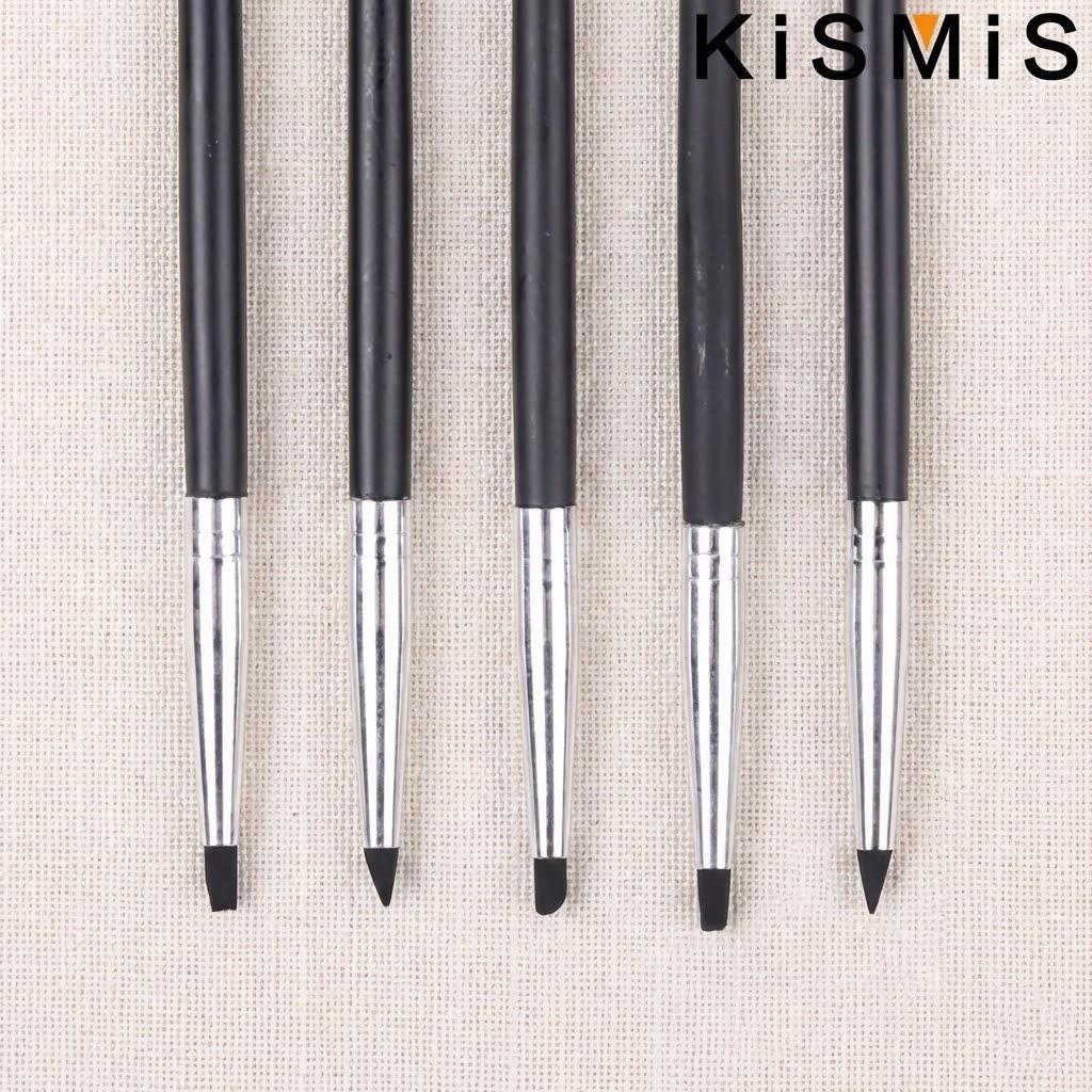 5Pcs Silicone Nail Art Stamp Pen Carving Brush for DIY Nail Design Gel Tools Manicure Pottery Craft Supplies чорний
5Pcs Silicone Nail Art Stamp Pen Carving Brush for DIY Nail Design Gel Tools Manicure Pottery Craft Supplies чорний