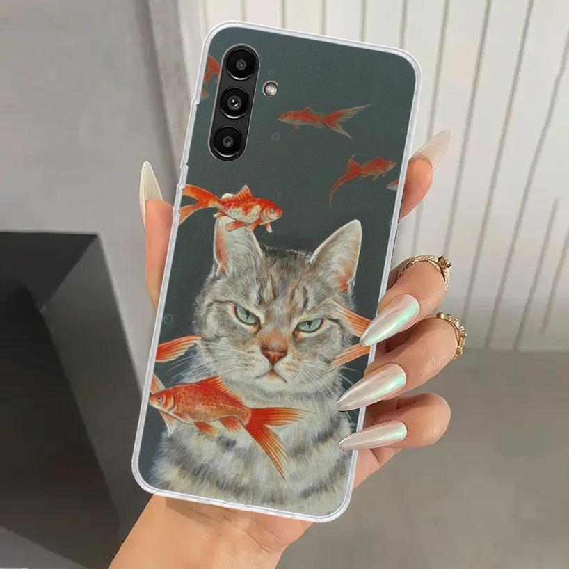 Cute Cartoon Lucky Cats Phone Case for Samsung Galaxy A16 A26 A36 A56 A15 A25 A35 A55 A14 A24 A34 A54 A13 A23 A33 A53 A05S A04S Samsung A25
Cute Cartoon Lucky Cats Phone Case for Samsung Galaxy A16 A26 A36 A56 A15 A25 A35 A55 A14 A24 A34 A54 A13 A23 A33 A53 A05S A04S Samsung A25