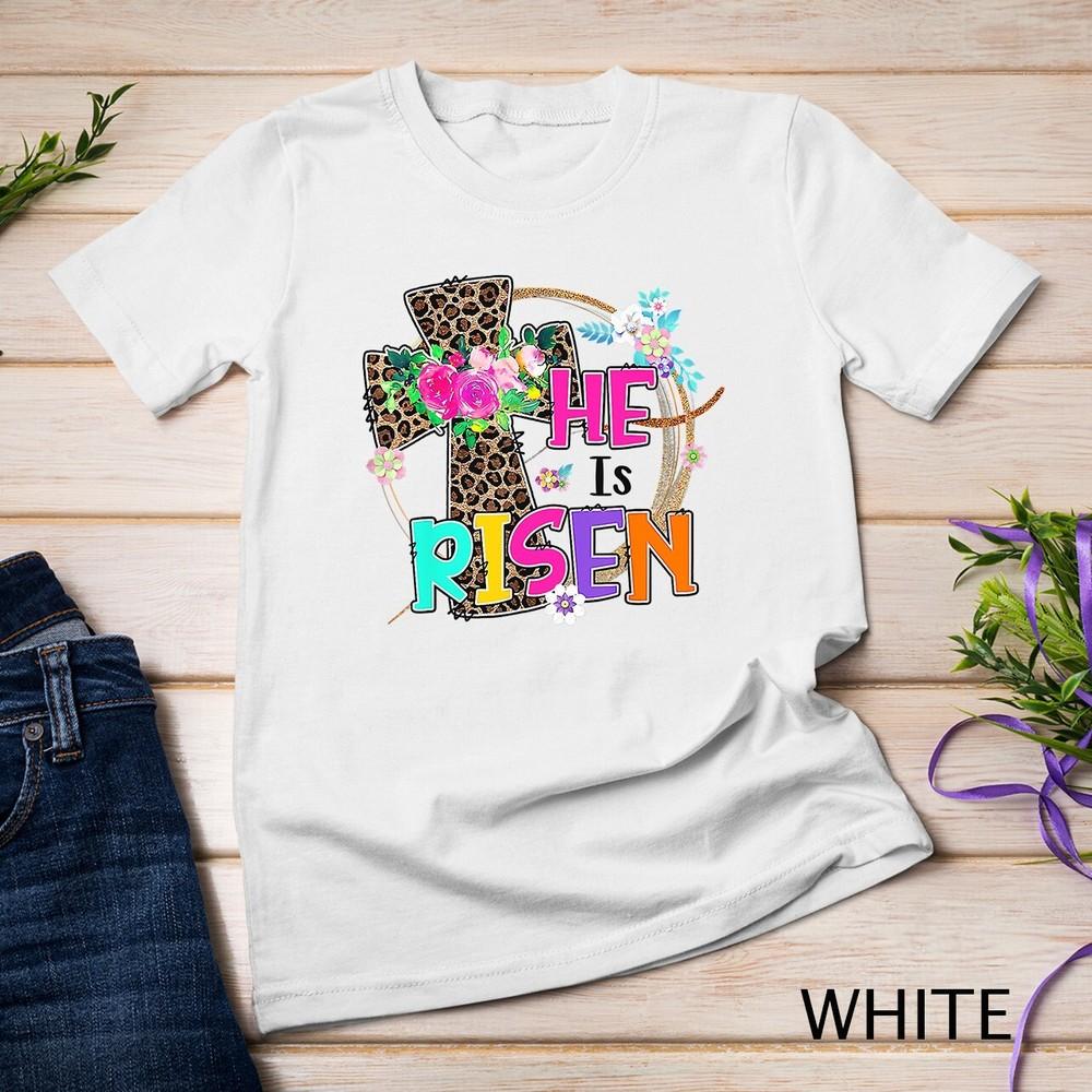 Easter For Christian Teen Girls Mom He Is Risen Leopard T-Shirt Unisex T-shirt 2XL
Easter For Christian Teen Girls Mom He Is Risen Leopard T-Shirt Unisex T-shirt 2XL