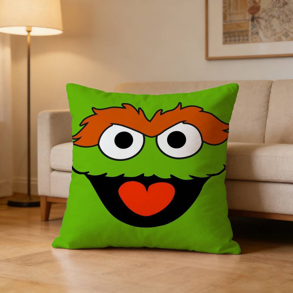 Cute cartoon SSesame Street Pillow Case Pattern Printed Pillowcase For Living Room Sofa Cushion Cover 30x30cm
Cute cartoon SSesame Street Pillow Case Pattern Printed Pillowcase For Living Room Sofa Cushion Cover 30x30cm