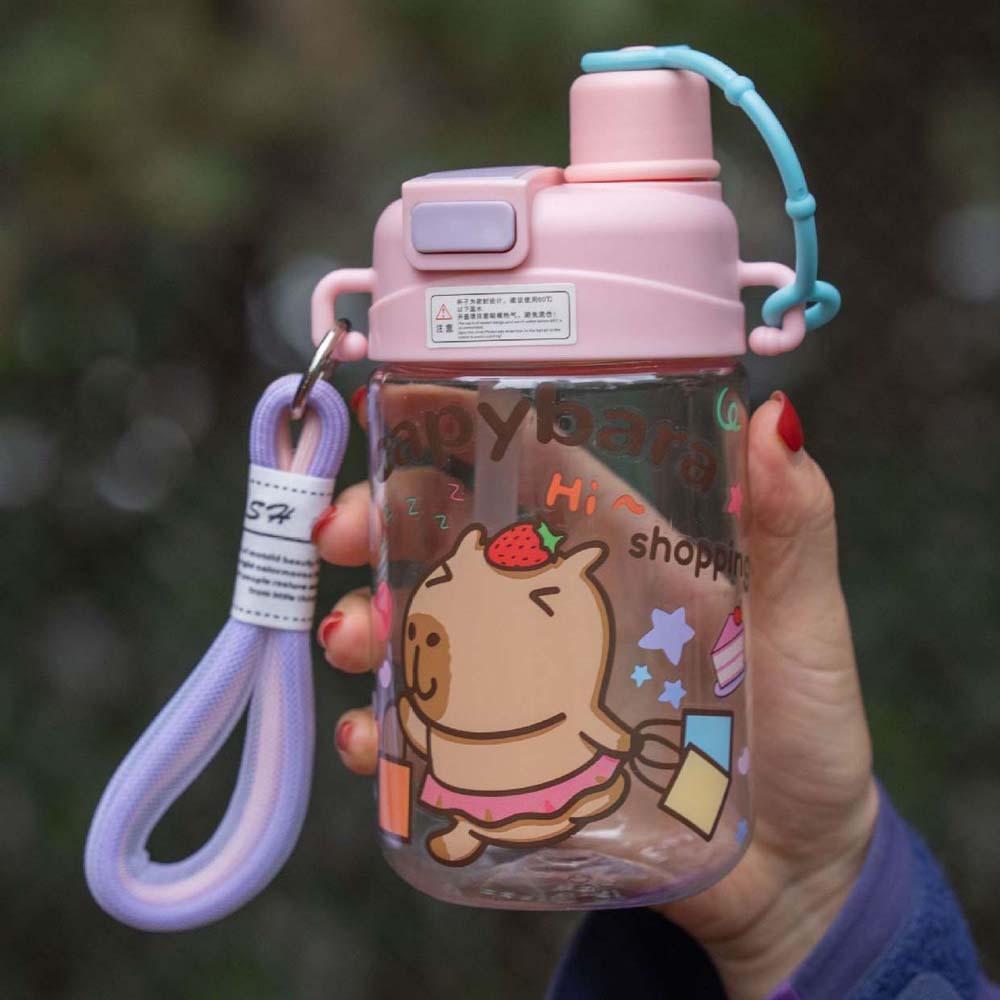 Large Capacity Cartoon Children Cup TPR 600ML Double Drinking Cup Handhold Portable Bottle School синій
Large Capacity Cartoon Children Cup TPR 600ML Double Drinking Cup Handhold Portable Bottle School синій