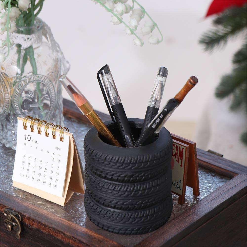 Car Tyre Design Stationery Desk Organizer Black Stack Box Pencil Holder Plant Pot
Car Tyre Design Stationery Desk Organizer Black Stack Box Pencil Holder Plant Pot