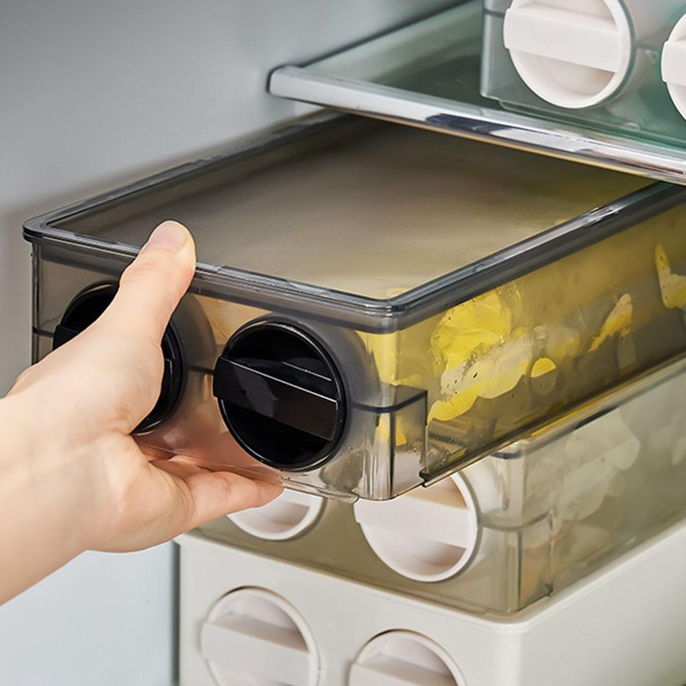 Форма для кубиков льда с легким извлечением, большая вместимость, прочная конструкция 
Форма для кубиков льда с легким извлечением, большая вместимость, прочная конструкция