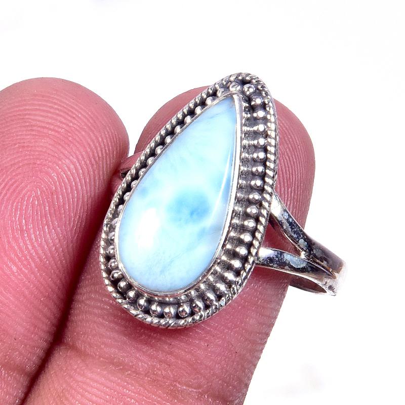 Natural Republic Larimar Gemstone Handmade 925 Sterling Silver Ring Size 10 e5w34
Natural Republic Larimar Gemstone Handmade 925 Sterling Silver Ring Size 10 e5w34