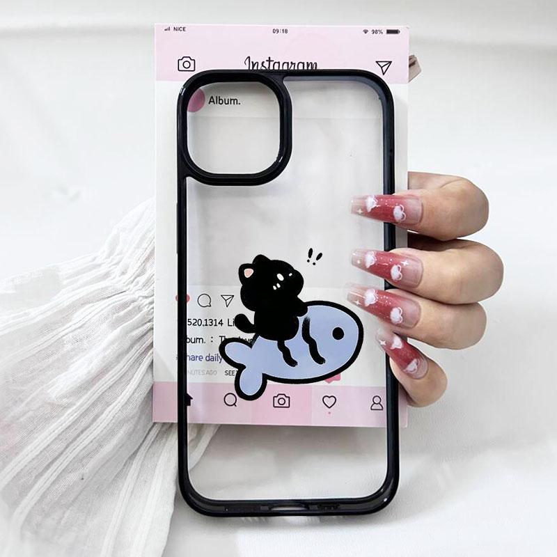 INS Милый Рыбка Любители Кошек Пара Чехол для Телефона для IPhone 17 Air 16 Pro Max 13 12 11 Pro 14 15 Plus Прекрасный Мультяшный Прозрачный Чехол Крышка iPhone XS Max
INS Милый Рыбка Любители Кошек Пара Чехол для Телефона для IPhone 17 Air 16 Pro Max 13 12 11 Pro 14 15 Plus Прекрасный Мультяшный Прозрачный Чехол Крышка iPhone XS Max