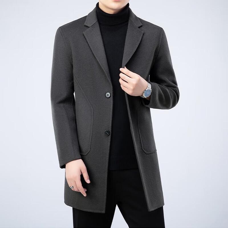 Firstview Men s Casual Mid-Length Double-Faced Wool Overcoat 3XL
Firstview Men s Casual Mid-Length Double-Faced Wool Overcoat 3XL