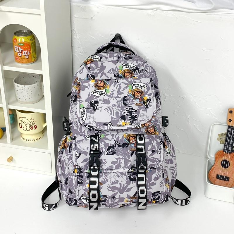 New fashion student schoolbag animation printing trend fashion backpack men and women large capacity simple graffiti backpack
New fashion student schoolbag animation printing trend fashion backpack men and women large capacity simple graffiti backpack