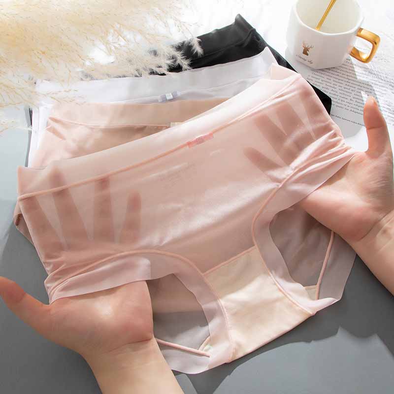 Жіночі безшовні Hipster No Show Invisible Ice Silk Stretch Underwear Bikini Underwear Panty L
Жіночі безшовні Hipster No Show Invisible Ice Silk Stretch Underwear Bikini Underwear Panty L