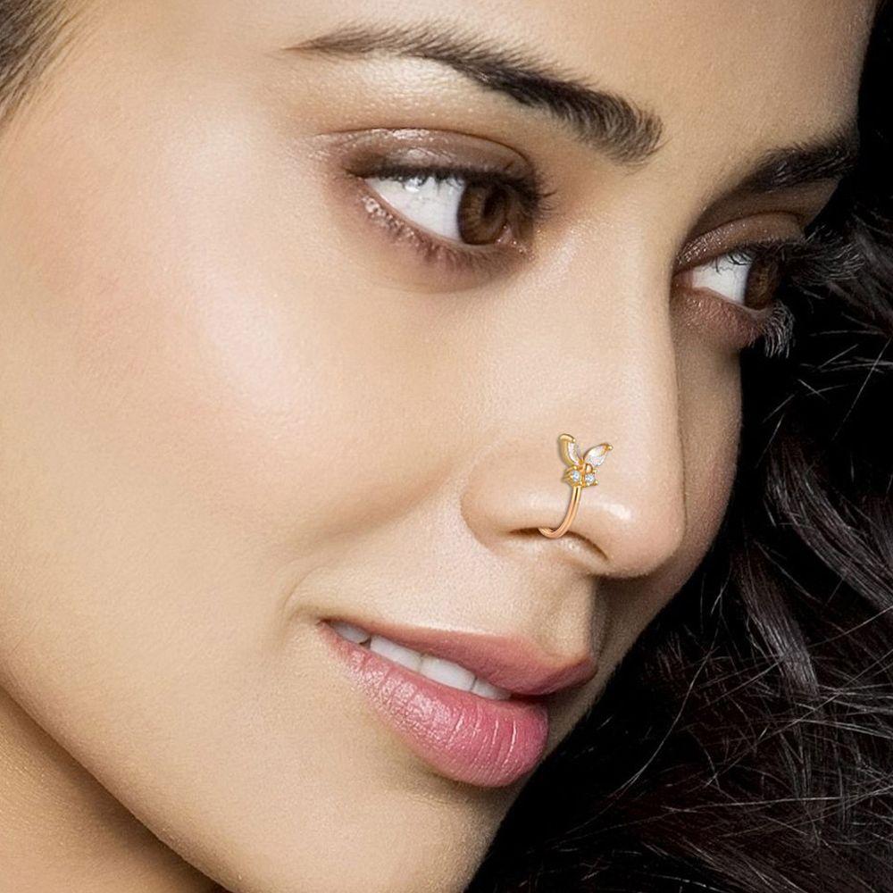 Geometric For Men Leaves Flower Moon U-Shaped Women Nose Ring Crystal Nose Clip Korean Nose Hoop
Geometric For Men Leaves Flower Moon U-Shaped Women Nose Ring Crystal Nose Clip Korean Nose Hoop