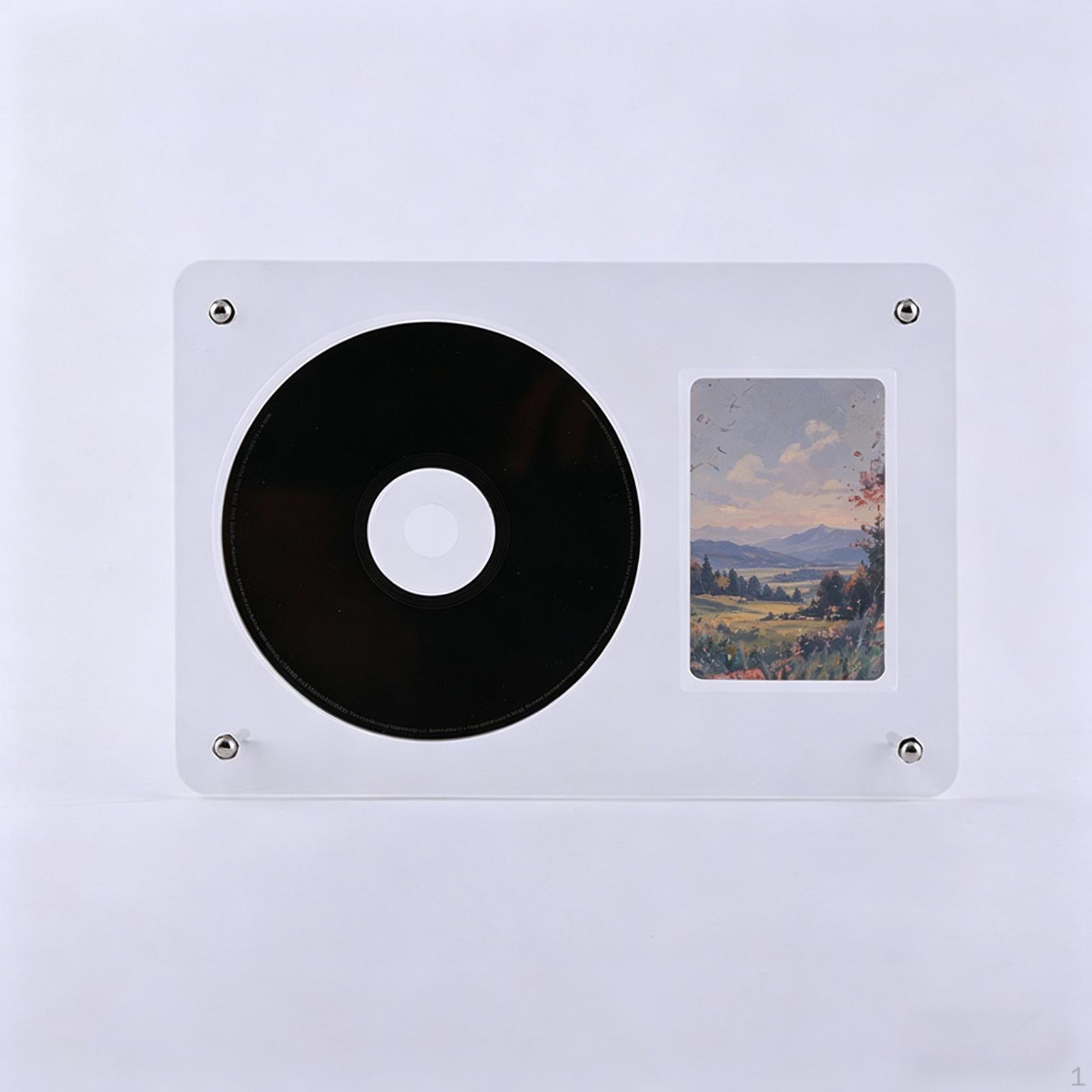 Acrylic Photo Card And CD Holder, Practical A Great Gift Idea, Professional , Transparent Hold 1 CD 1 Cards
Acrylic Photo Card And CD Holder, Practical A Great Gift Idea, Professional , Transparent Hold 1 CD 1 Cards