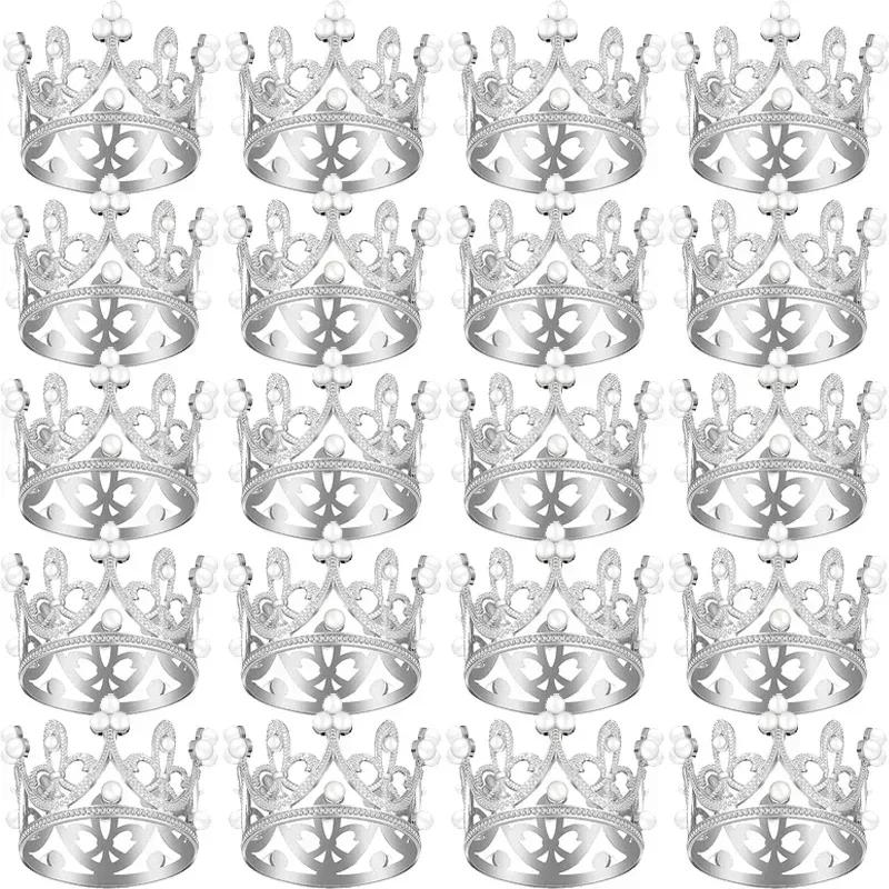 20/1PCS Mini Crown Cake Decoration Princess Topper Shiny Pearl Tiara Children Hair Ornament Wedding Birthday Party Cake Accessor 1PCS
20/1PCS Mini Crown Cake Decoration Princess Topper Shiny Pearl Tiara Children Hair Ornament Wedding Birthday Party Cake Accessor 1PCS