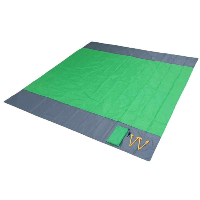 Пляжный песок Анти-мат Коврик Пикник Одеяло Водонепроницаемый Открытый Кемпинг Сад Путешествия GreenGrey 210*200
Пляжный песок Анти-мат Коврик Пикник Одеяло Водонепроницаемый Открытый Кемпинг Сад Путешествия GreenGrey 210*200