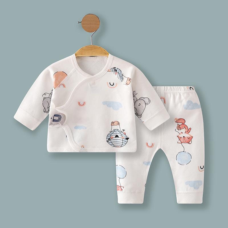 Хлопковый комплект-двойка для новорожденных: Осенняя детская одежда и штаны, пижама в стиле монаха на полную луну 66 cm
Хлопковый комплект-двойка для новорожденных: Осенняя детская одежда и штаны, пижама в стиле монаха на полную луну 66 cm